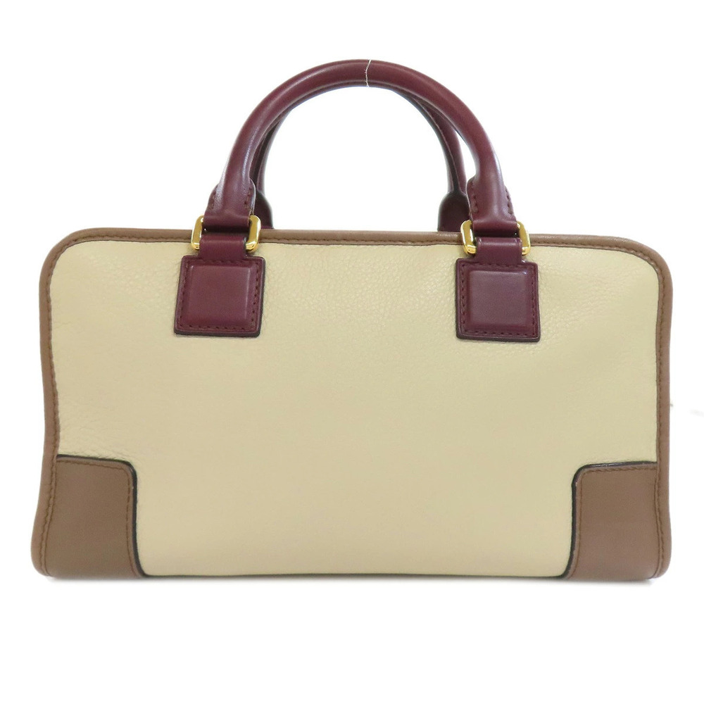 Loewe Leather handbag Amazona 2way Calfskin Embossed Anagram
